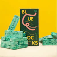 BlueBlocks (Travel Size): Παιχνίδι στοίβαξης από ανακυκλωμένα δίχτυα ψαρέματος